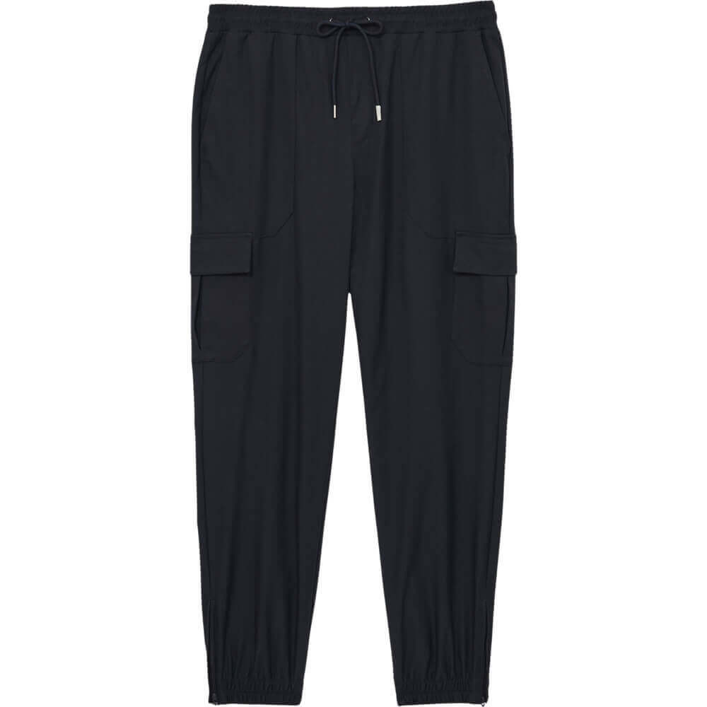 REISS LAVENHAM Technical Cargo Drawstring Trousers